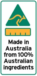 100% Australian ingredients
