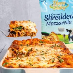 Shredded Mozzarella - Beef Lasagna